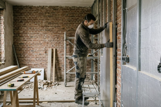 Rénover l'isolation des murs intérieurs